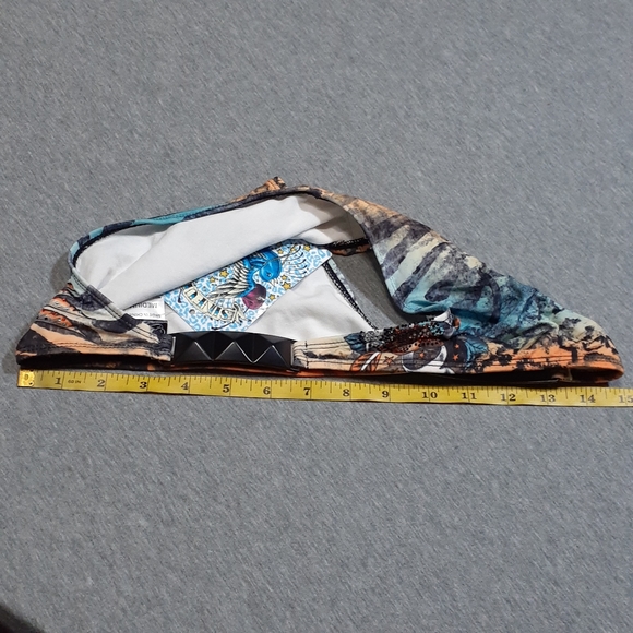 Sinful Hydrogen Bikini Bottoms Orange Zebra Leopard Medium NWT - Picture 10 of 14